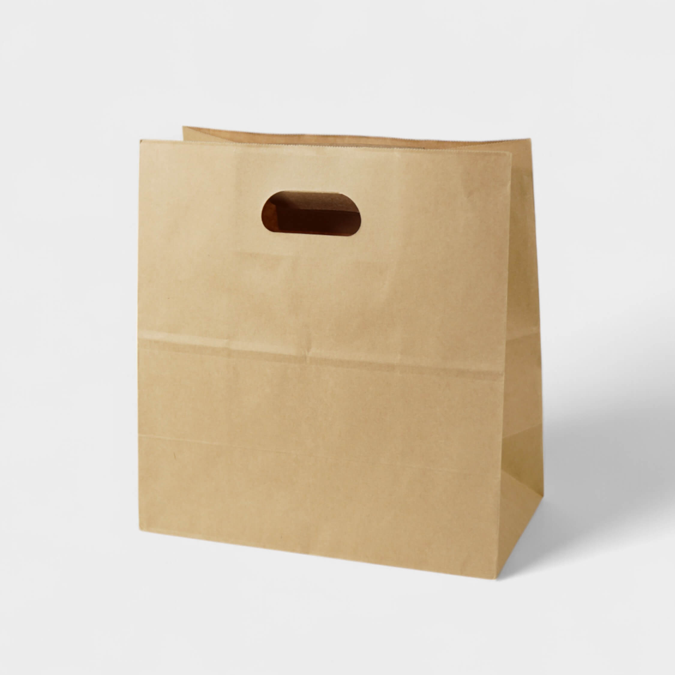 Natural Kraft Die-Cut Handle Takeout Bag - image 1