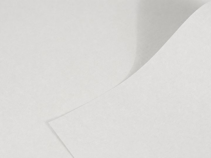 White kraft paper sample for paper bags