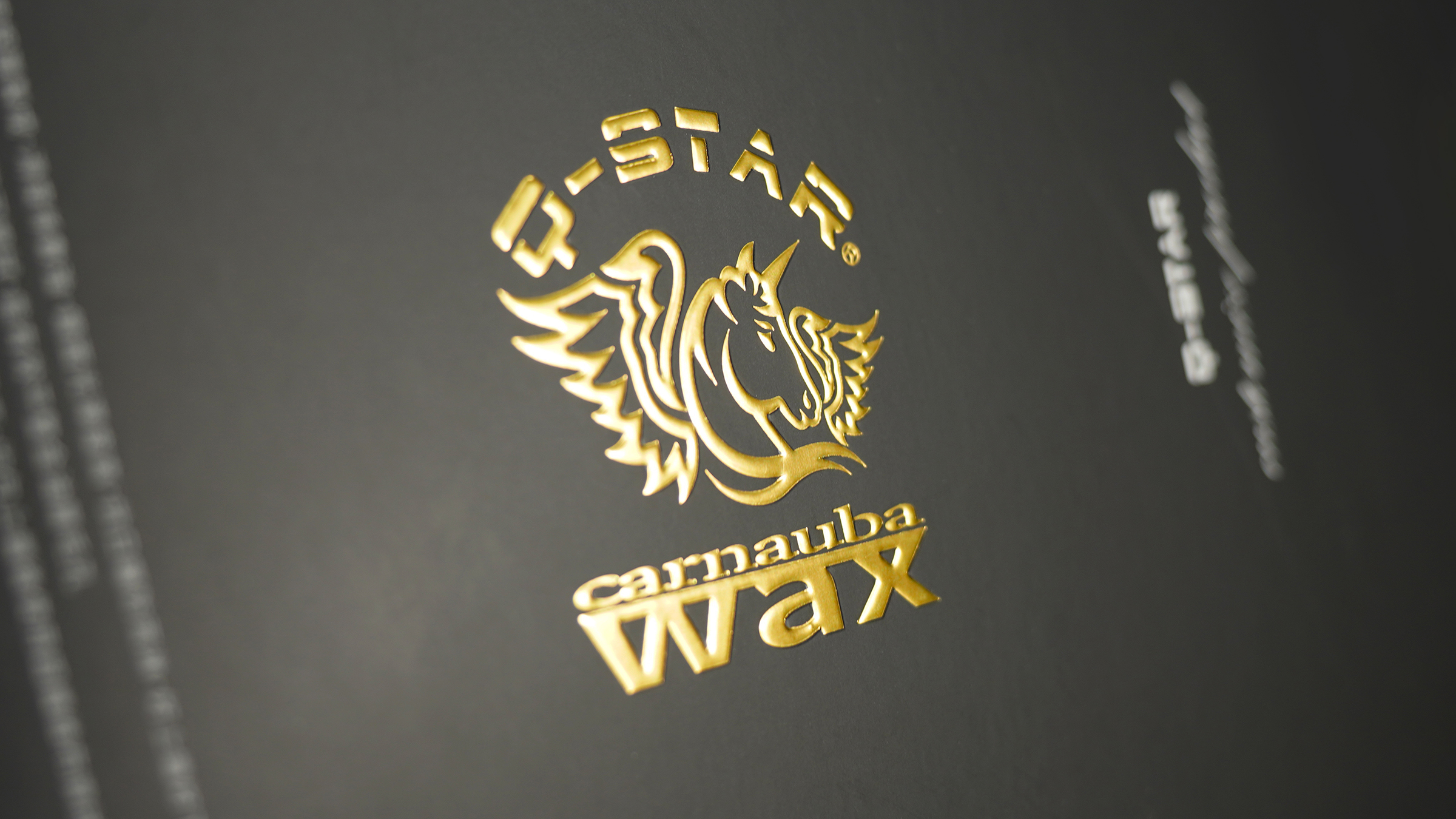 Gold foil and embossing effect