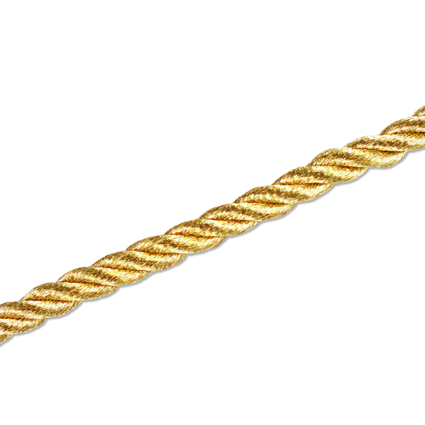 Gold glitter cord sample G303